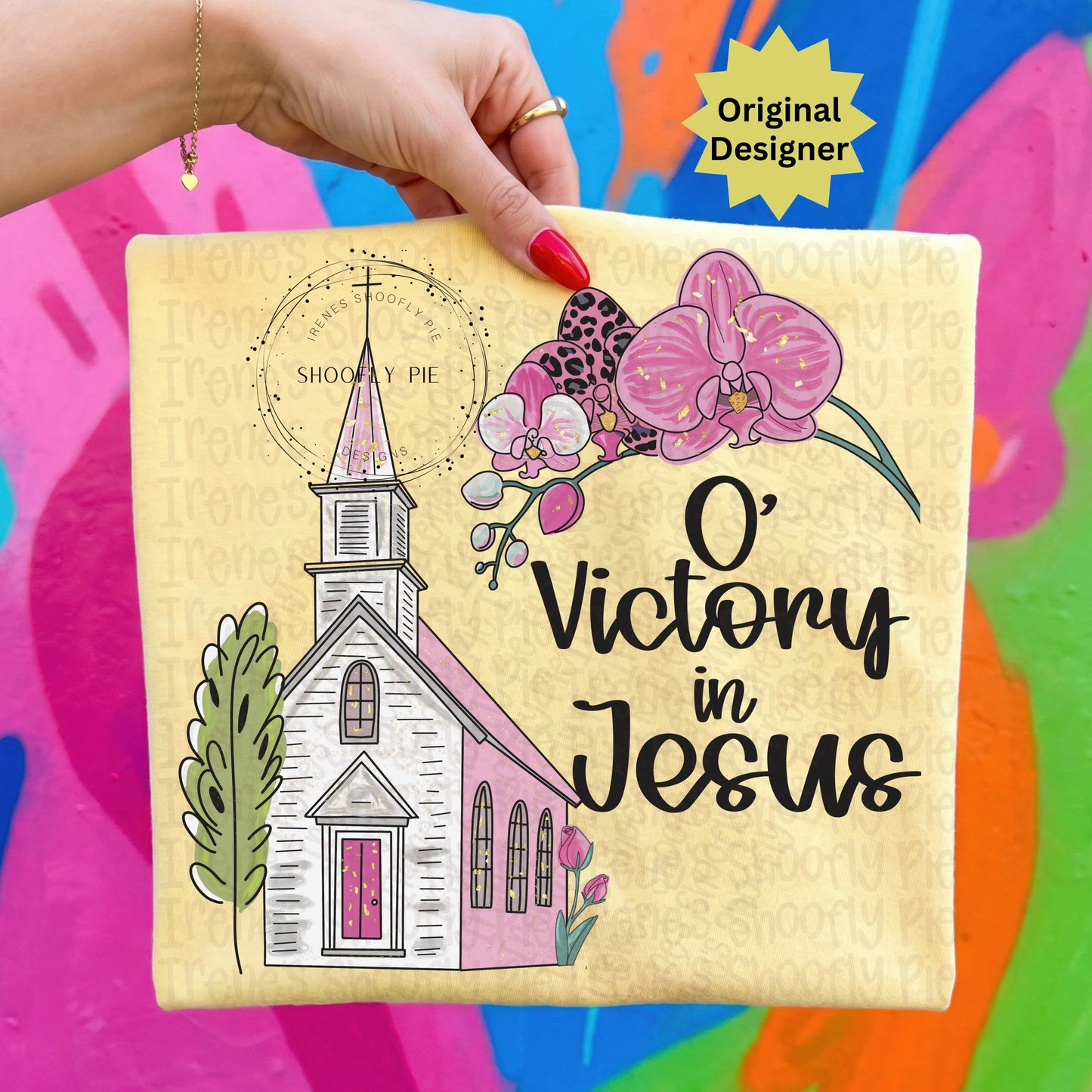 O Victory In Jesus Christian PNG