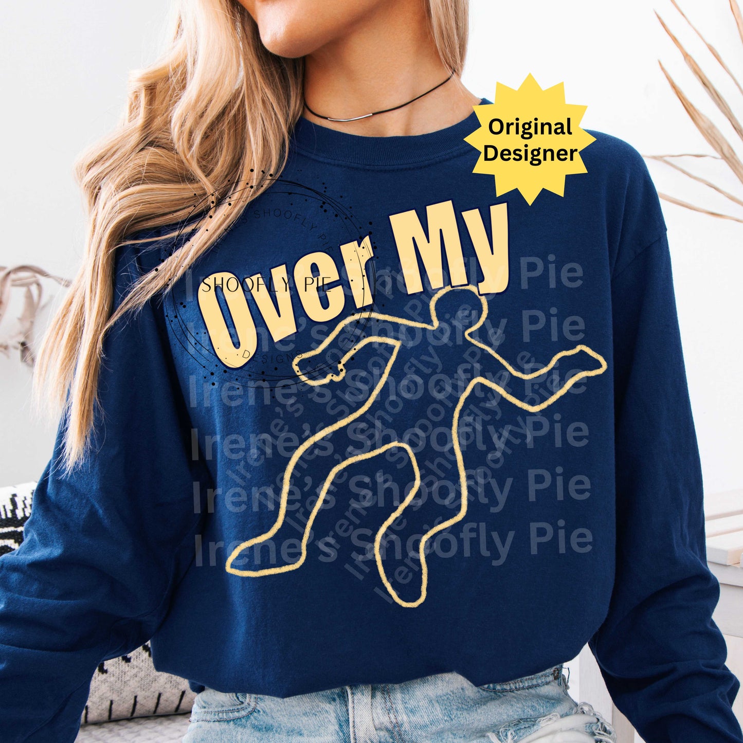 Over My Dead Body Funny PNG