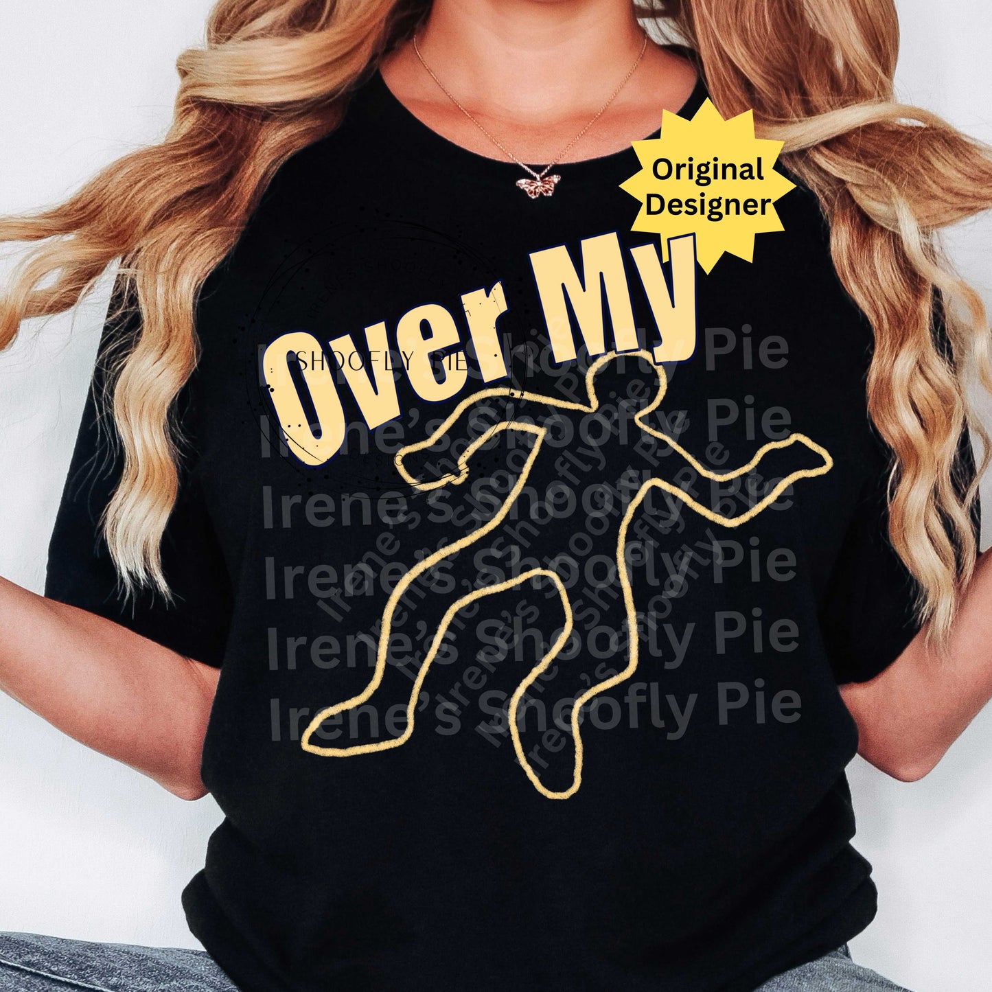 Over My Dead Body Funny PNG