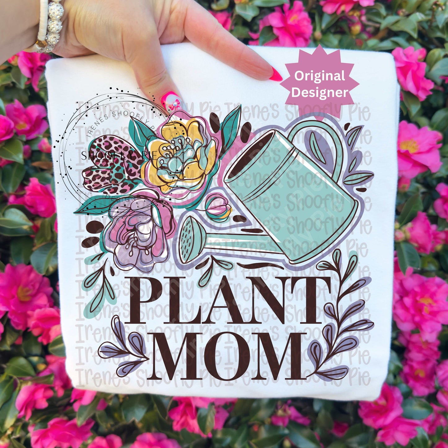 Retro Spring Summer Plant Mom PNG