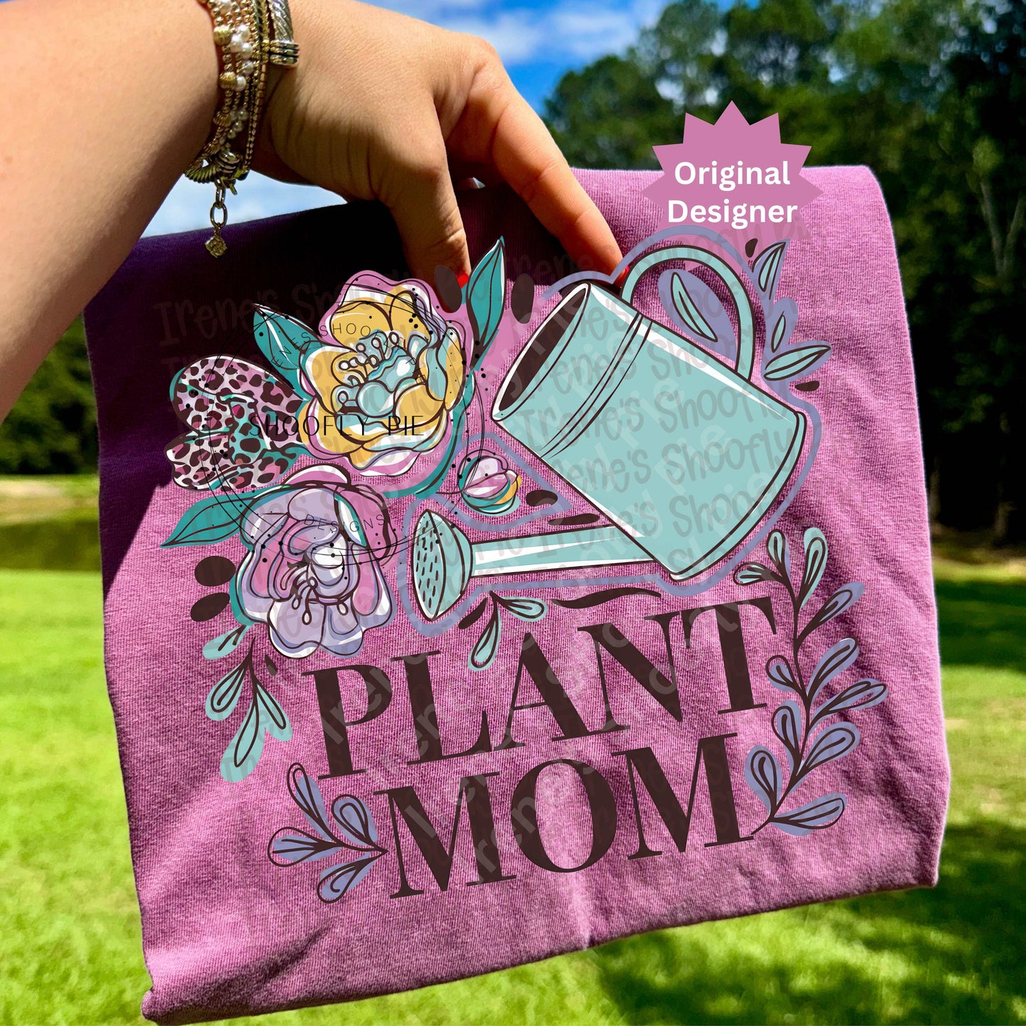 Retro Spring Summer Plant Mom PNG