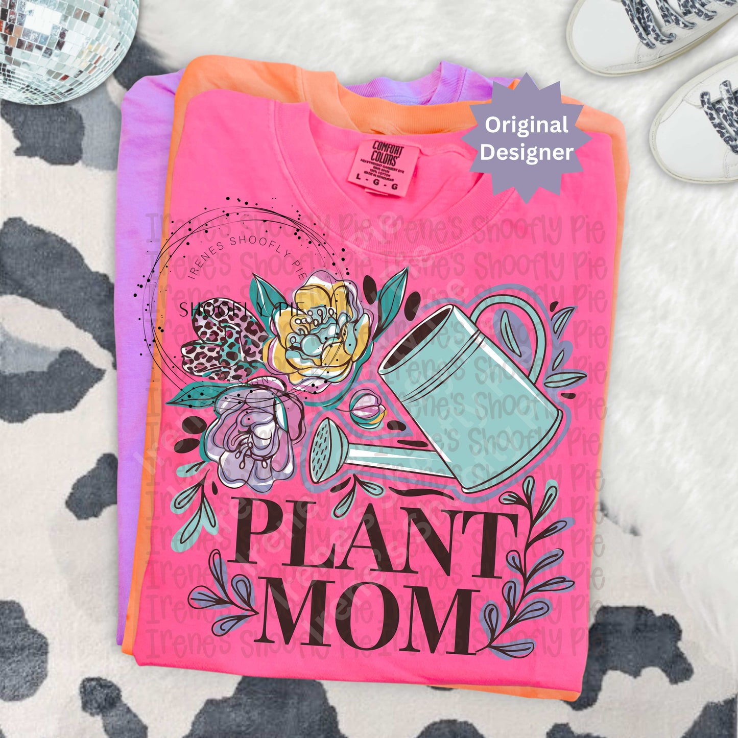 Retro Spring Summer Plant Mom PNG