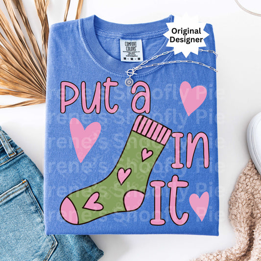 Funny Sarcastic PNG - Put A Sock In it PNG