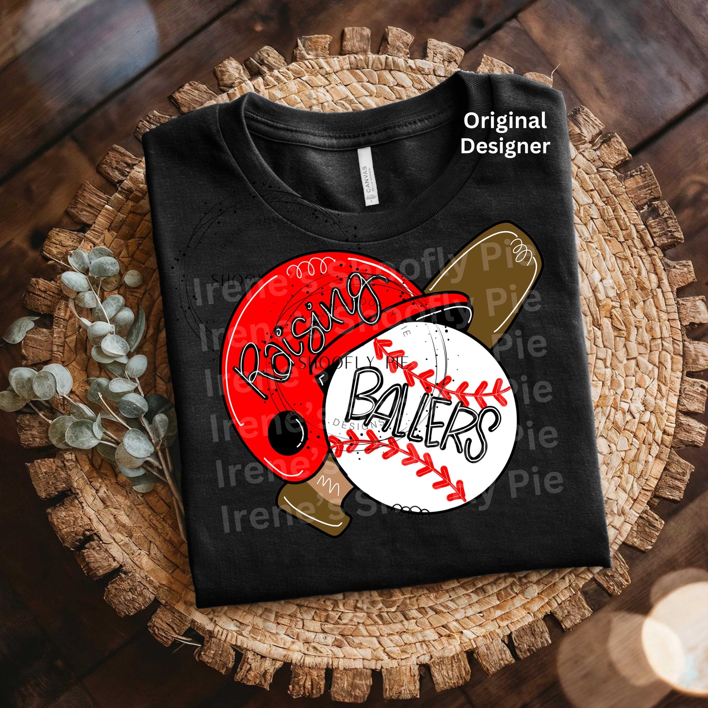 Raising Ballers Baseball PNG