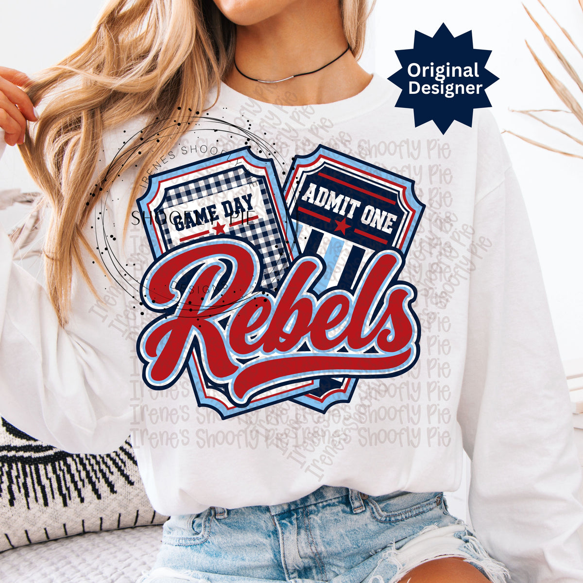 Rebels Game Day Tickets PNG