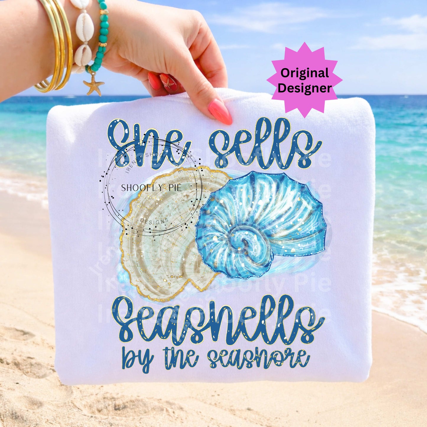 She Sells Seashells By The Seashore PNG