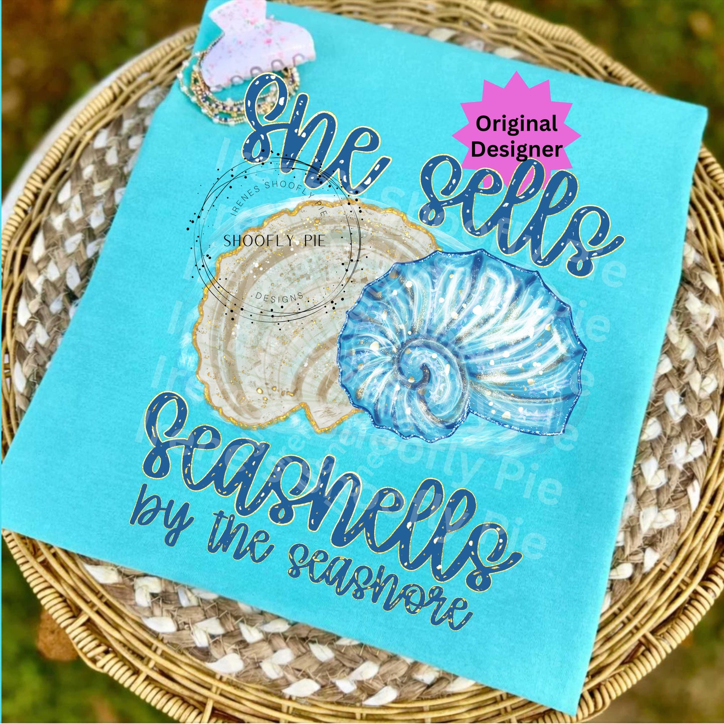 She Sells Seashells By The Seashore PNG