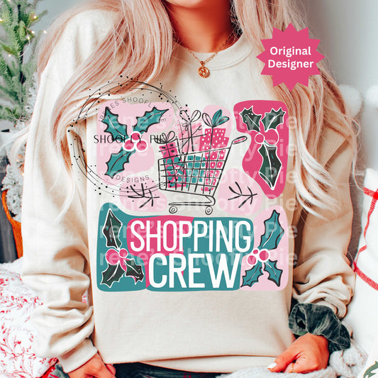 Black Friday Shopping Crew Png, Cyber Monday Png