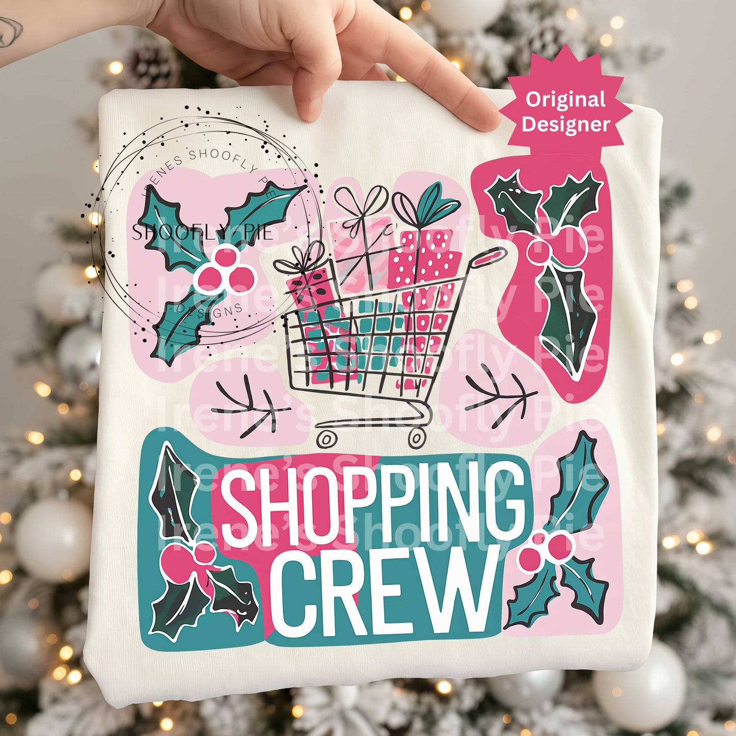 Black Friday Shopping Crew Png, Cyber Monday Png