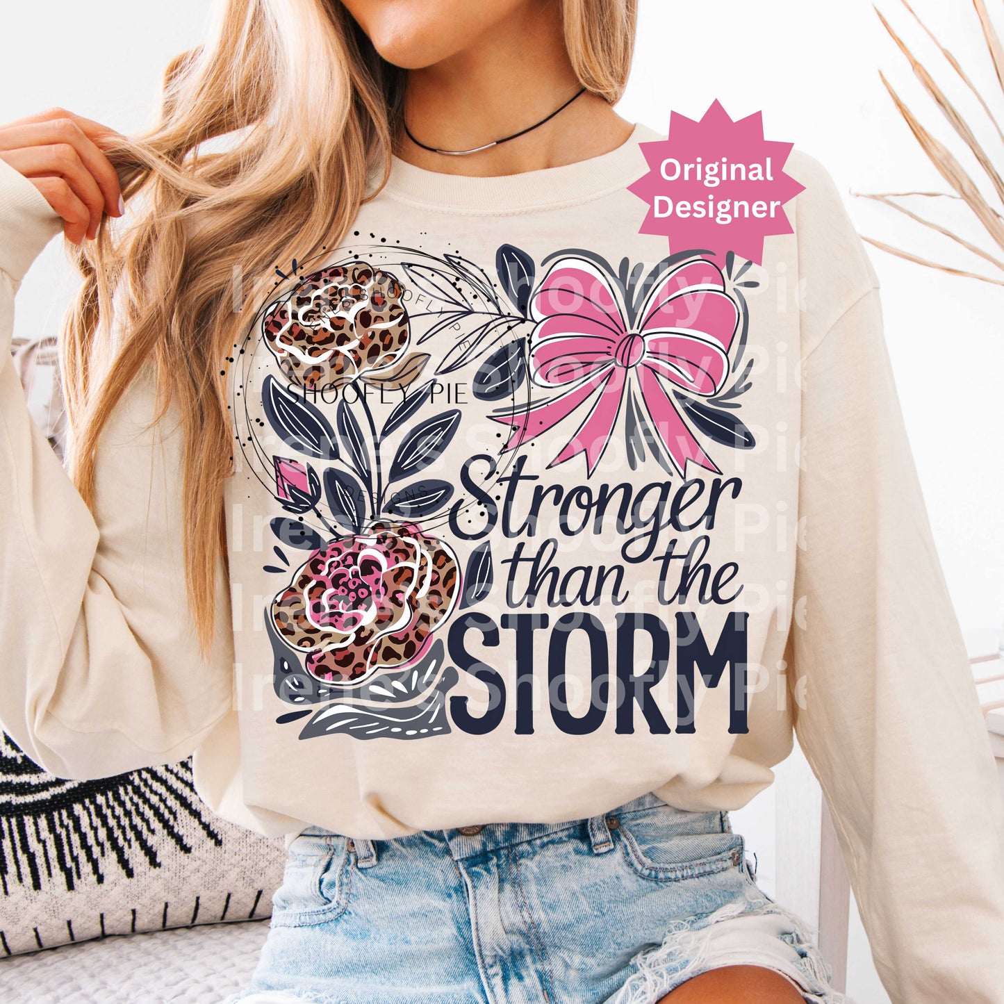 Stronger Than The Storm Mental Health PNG