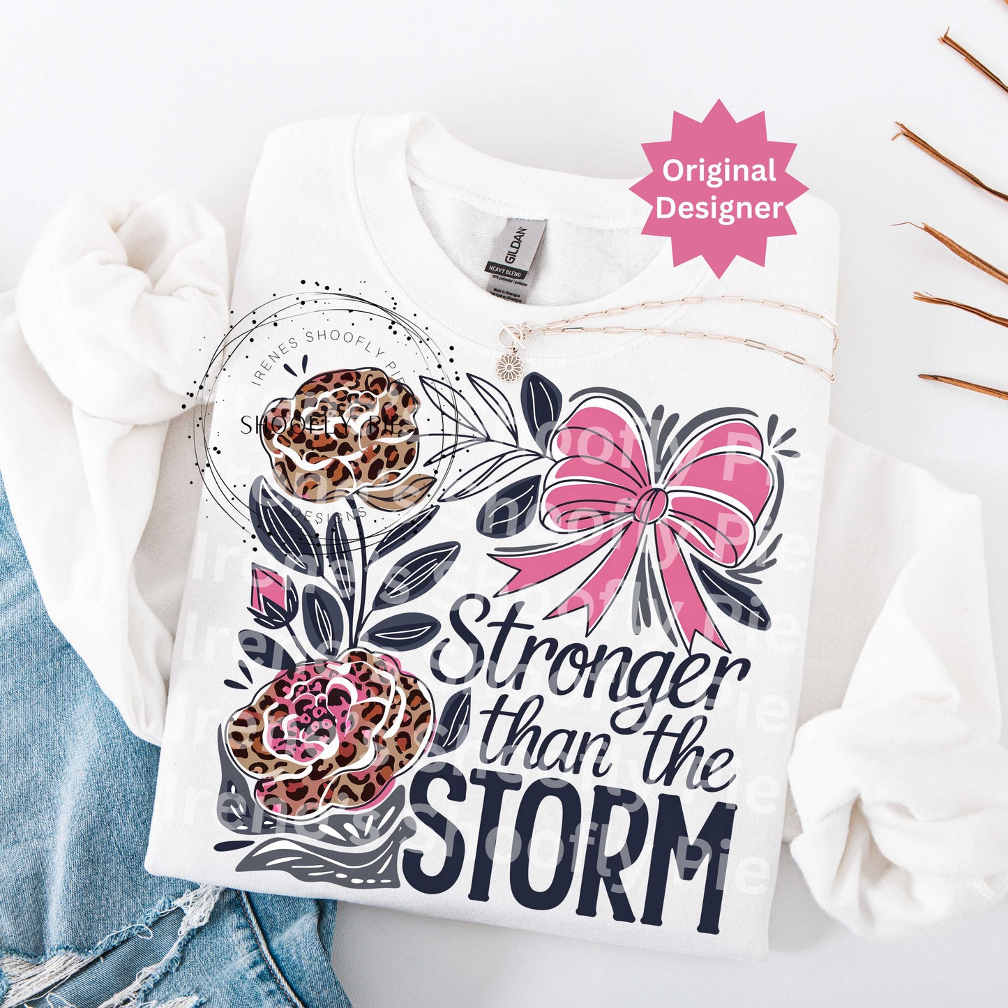Stronger Than The Storm Mental Health PNG