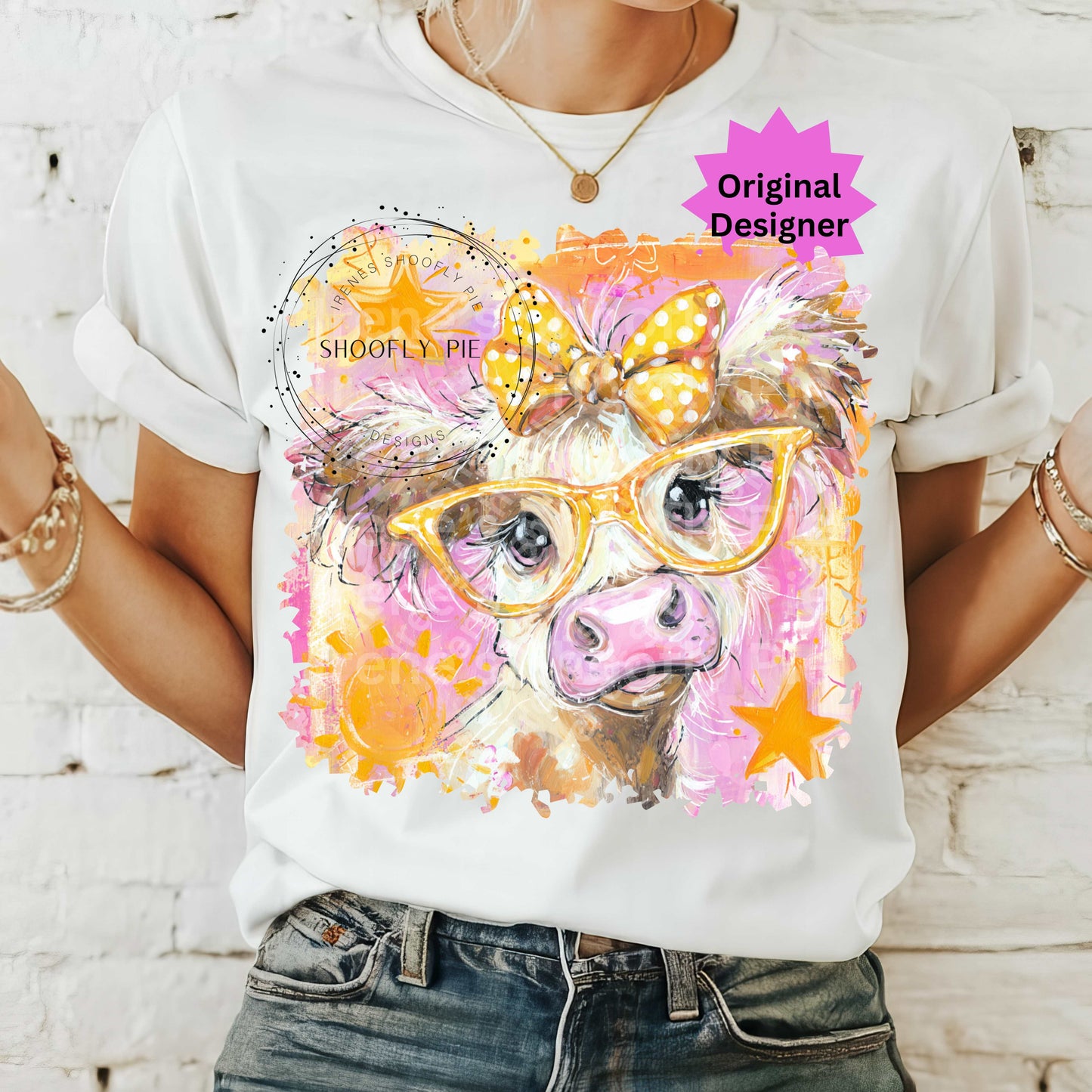 Summer Cow PNG
