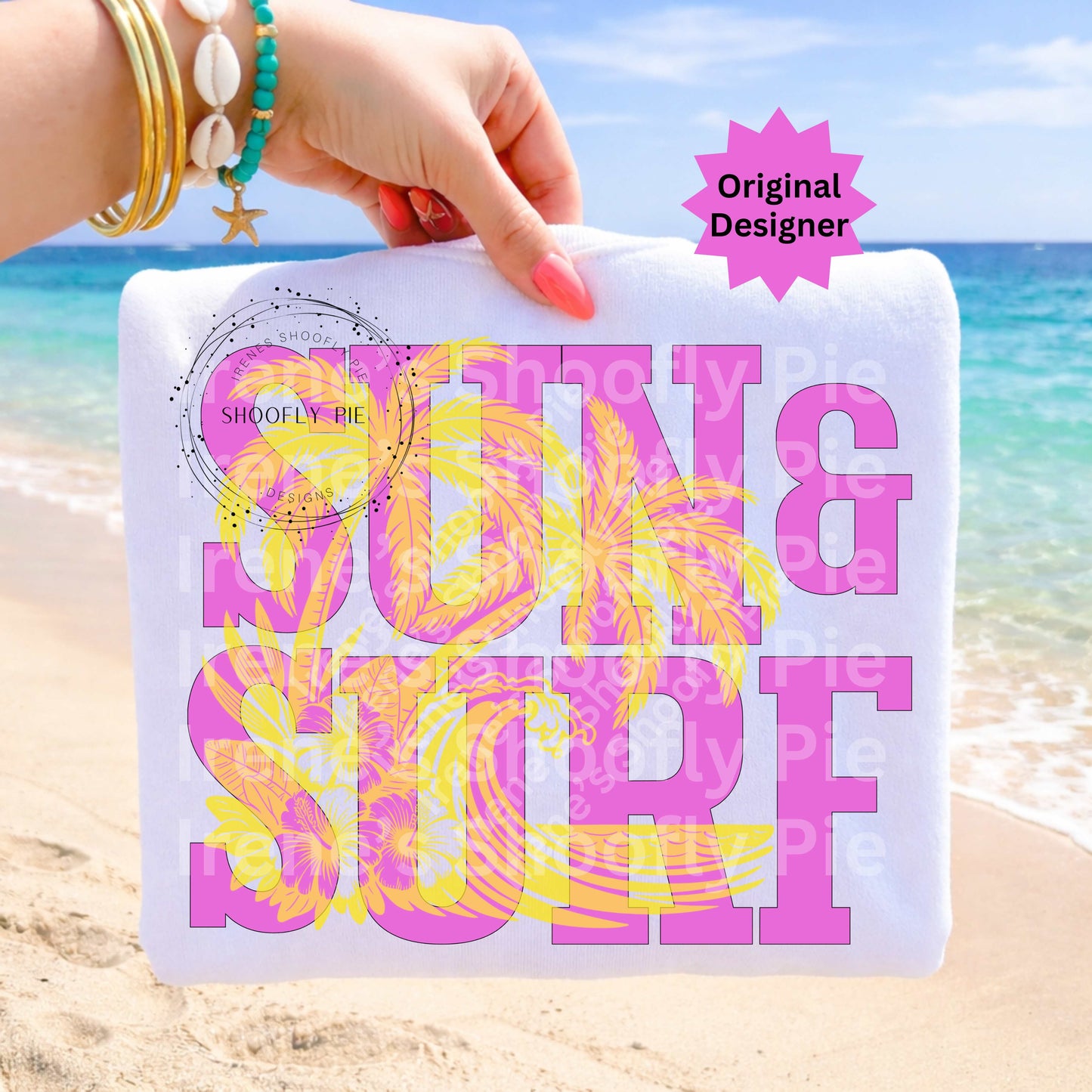 Sun and Surf PNG
