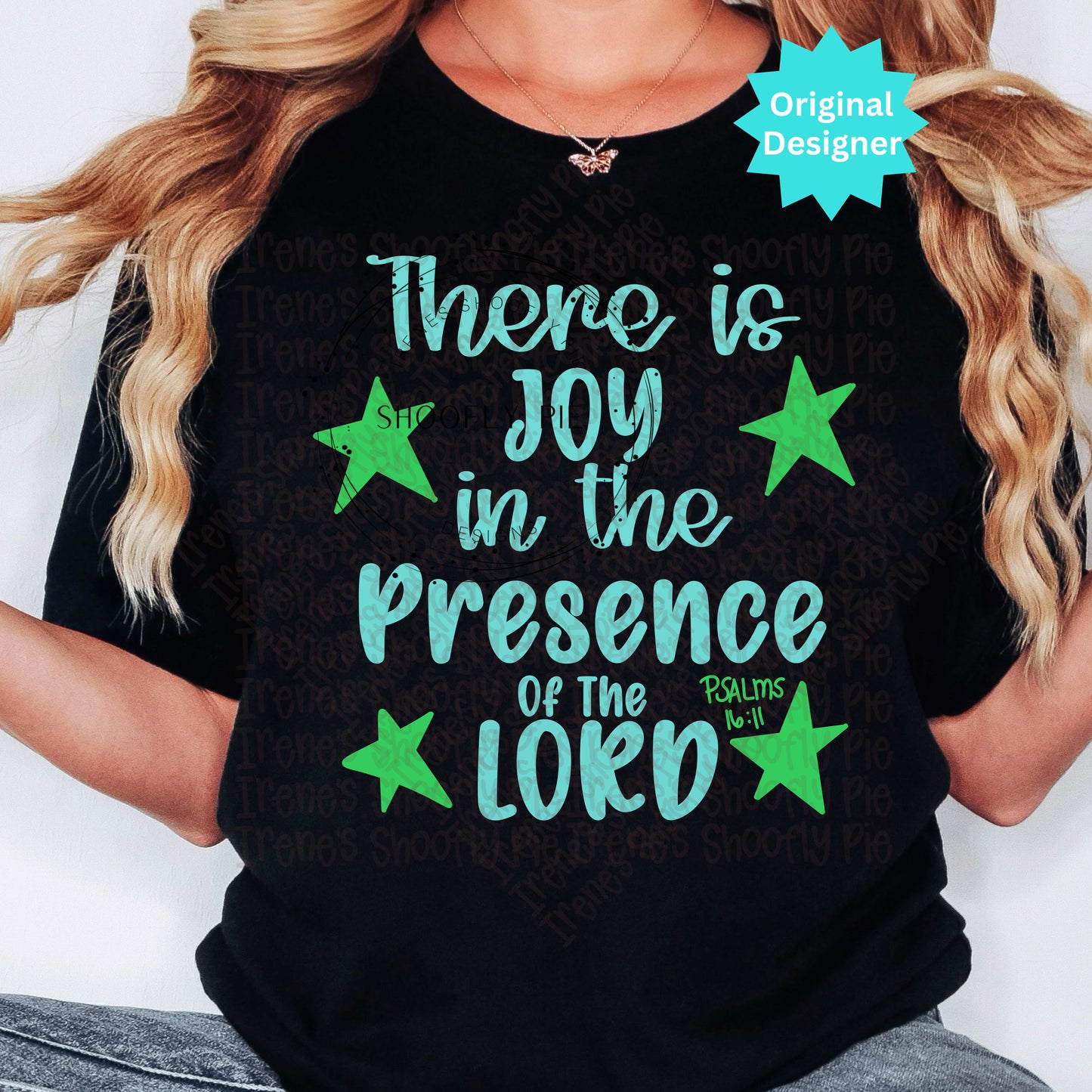 Christian Bible Verse Tshirt PNG - There is Joy In the Presence of the LORD PNG