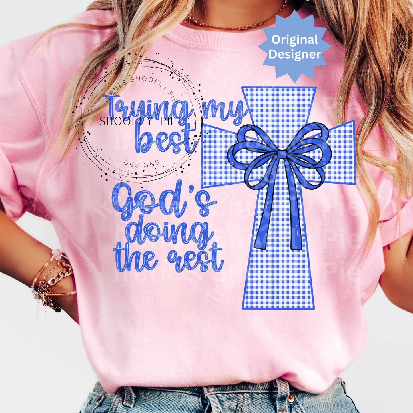 Trying My Best God's Doing The Res