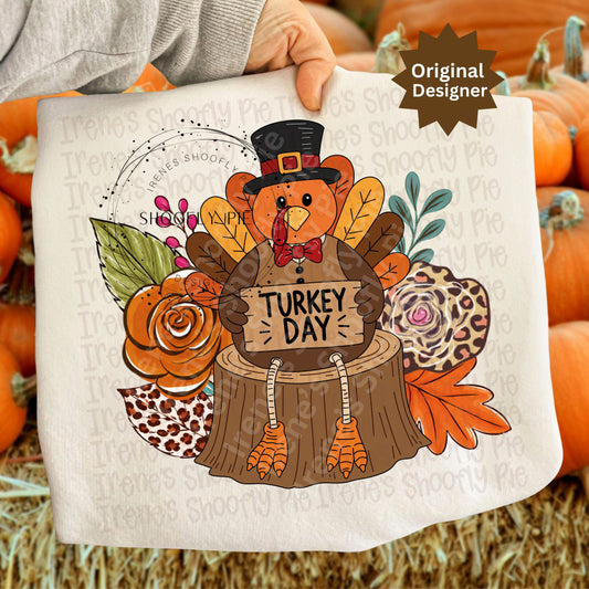 Fall Thanksgiving Turkey Day PNG