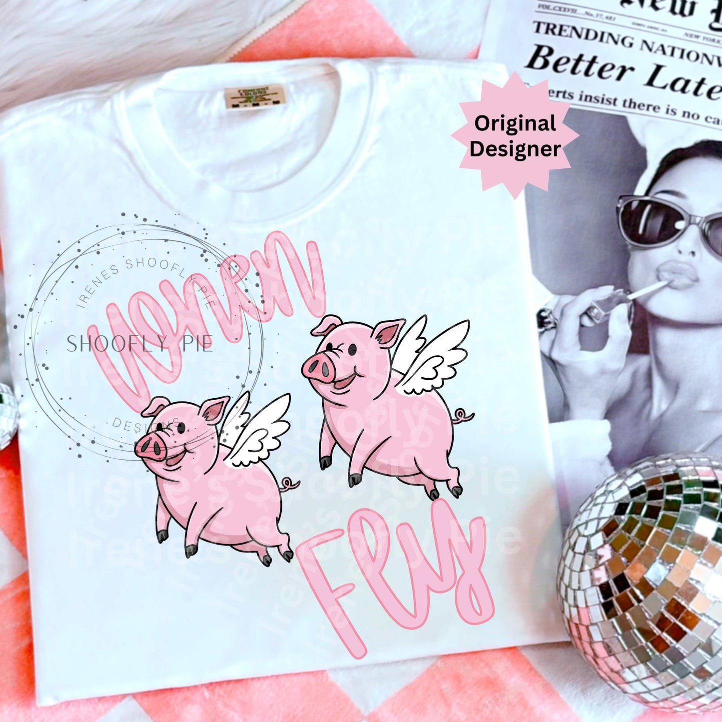 Funny When Pigs Fly PNG