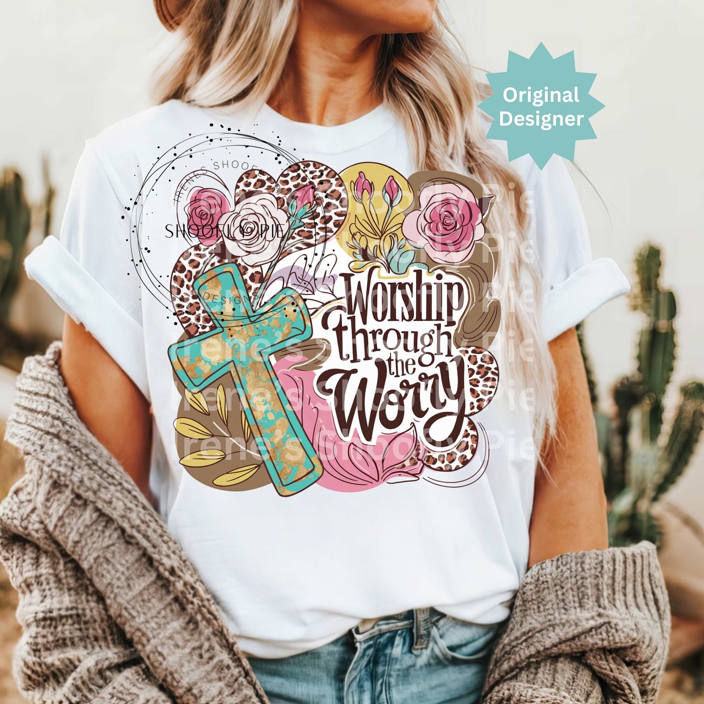 Worship Through The Worry Christian Png