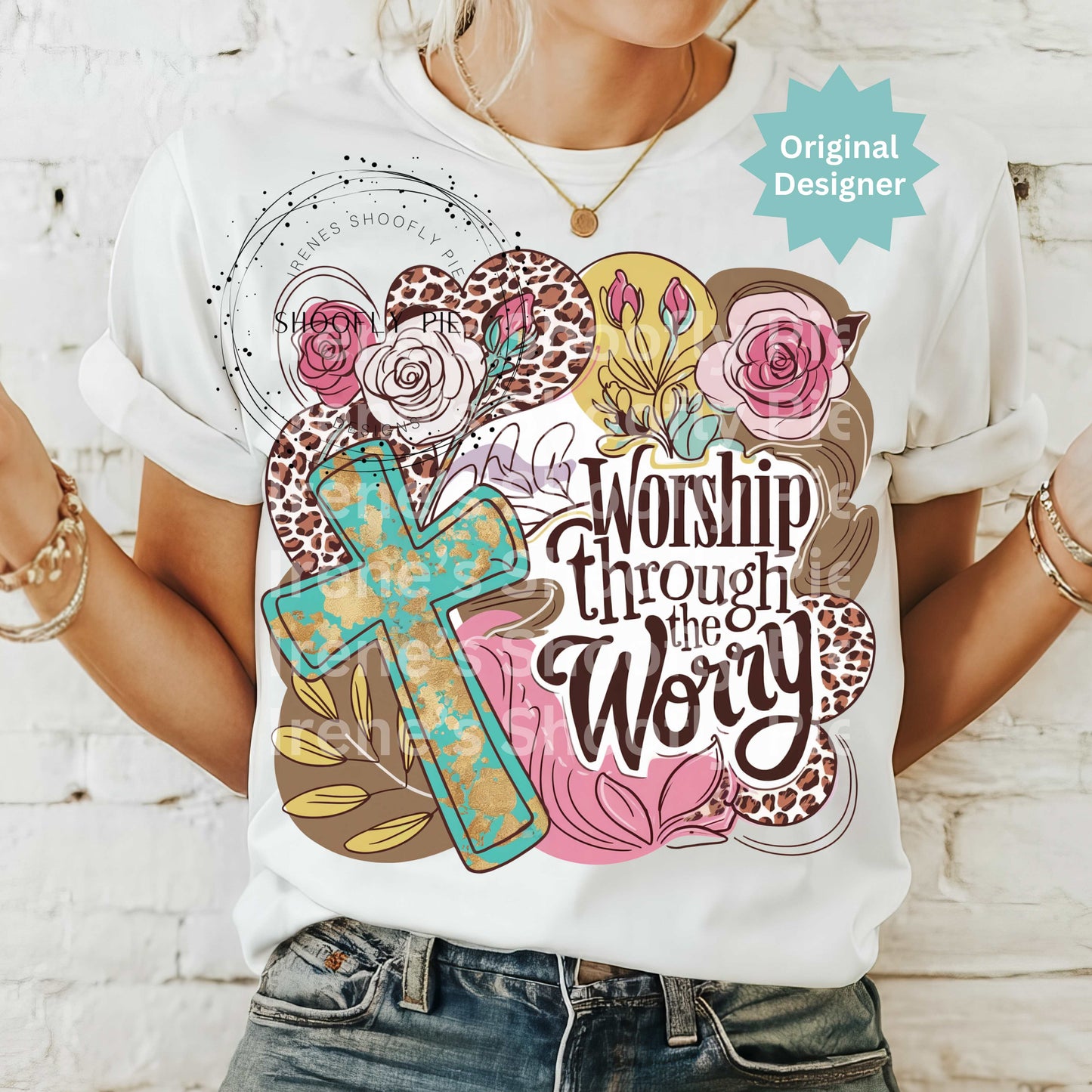 Worship Through The Worry Christian Png