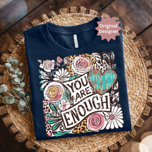 You Are Enough Png, Mental Health PNG