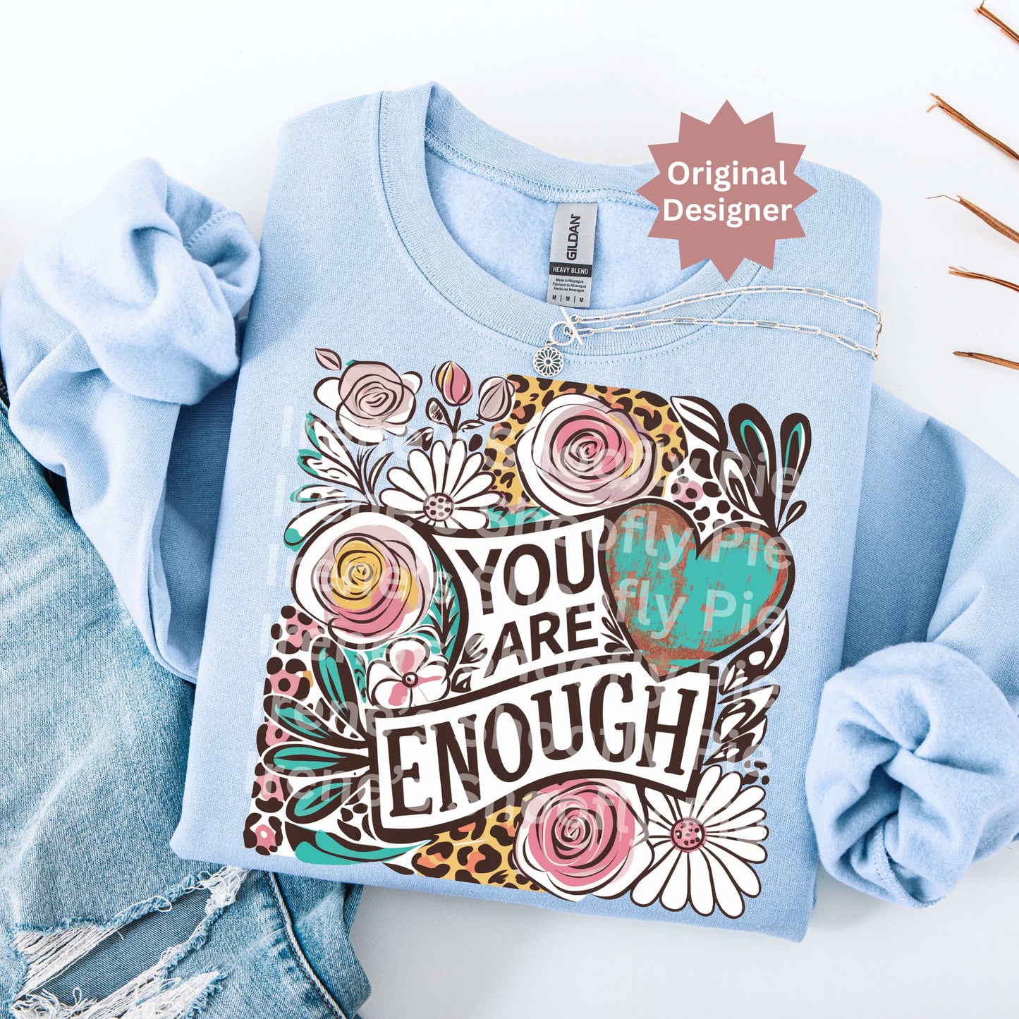 You Are Enough Png, Mental Health PNG