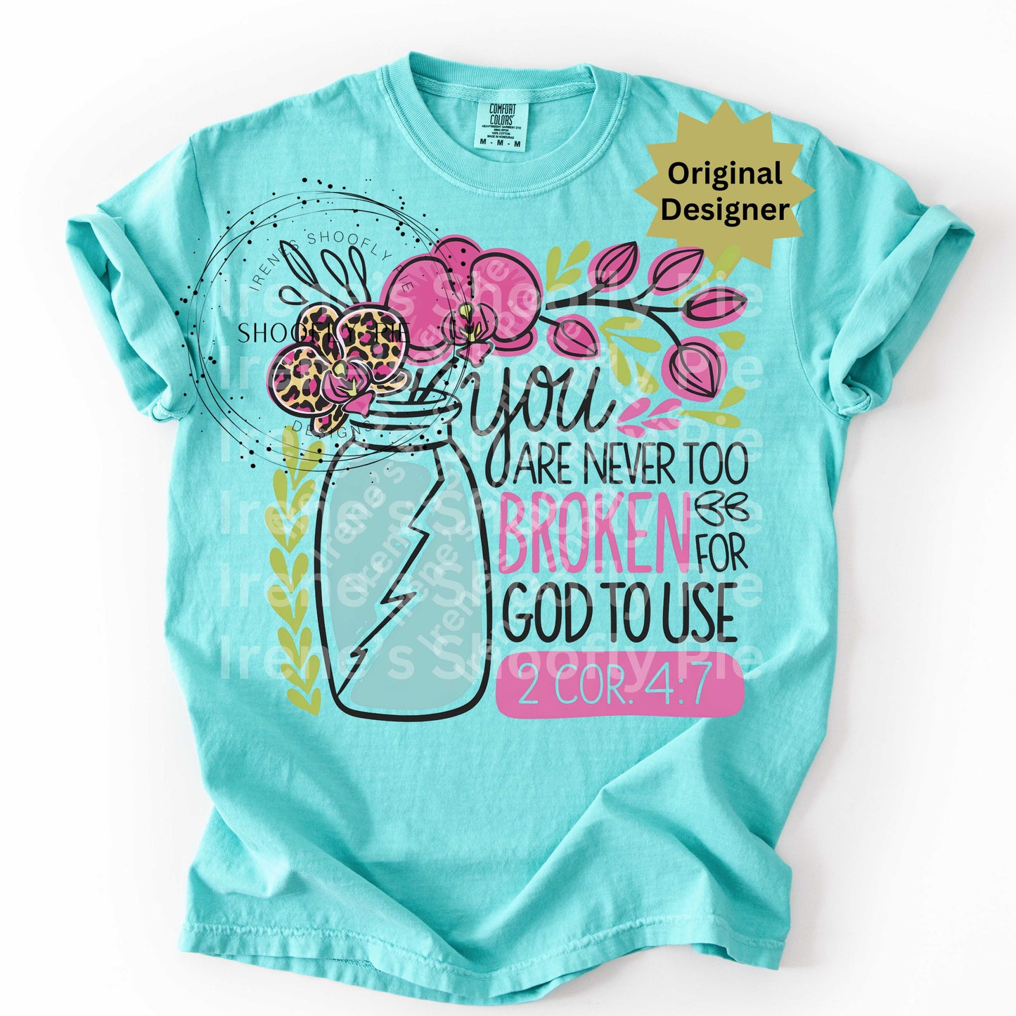 Bible Verse Christian PNG - You Are Never Too Broken For God To Use PNG